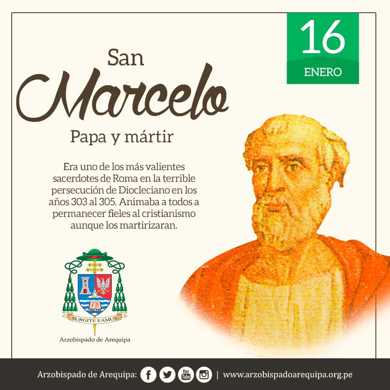 16. San Marcelo, Papa